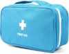 Lightweight Blue First Aid Bag, Waterproof Portable Empty Emergency Medical Organizer with Stitched Medical Cross Logo