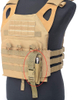 Tactical Single Mag Pouch, Universal MOLLE Magazine Holder with Quick Release Buckle, Durable Nylon Pistol Rifle Mag Carrier for Shooting, Hunting, Tactical Gear