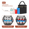 8.5L Insulated Breast Milk Cooler Bag, Waterproof Leakproof Mini Thermal Bag for Baby Bottles, Drinks & Daily Lunch