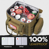 15L Tactical Insulated Cooler Bag, Long Lasting 16-24H Cold Retention Waterproof Soft Cooler Tote for Outdoor Fishing Camping Hunting