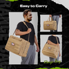 Tactical Shooting Range Bag, Multi-Size Gun Duffle Bag with Detachable Handgun Pouches, MOLLE Shooting Gear Storage Bag for Range Training, Hunting & Outdoor Transport