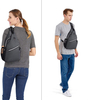 Tactical Sling Backpack with Concealed Carry Holster, 12 Inch MOLLE Chest Crossbody Bag with Free American Flag Patch for Shooting, Hunting, Daily EDC & Outdoor Travel