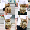 Camouflage Tactical Drop Leg Bag, Multi-Purpose Waterproof Thigh Pack with Adjustable Waist & Thigh Straps, MOLLE Utility Leg Pouch for Motorcycle, Hunting, Fishing Outdoor EDC