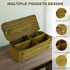 Large Tactical MOLLE First Aid Storage Bag, Classified Divider Medical Carry Case for Outdoor & Household Emergency