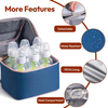 Multi-Function Insulated Breastmilk Cooler Tote