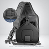 Military Tactical Sling Bag, 600D Oxford Molle EDC Crossbody Chest Backpack with Padded Strap for Hunting Hiking Fishing Daily Carry