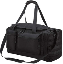 22 Inch Tactical Molle Duffle Bag, Waterproof Large Military Gear Duffel with Detachable Shoulder Strap for Shooting Hunting Gym Travel