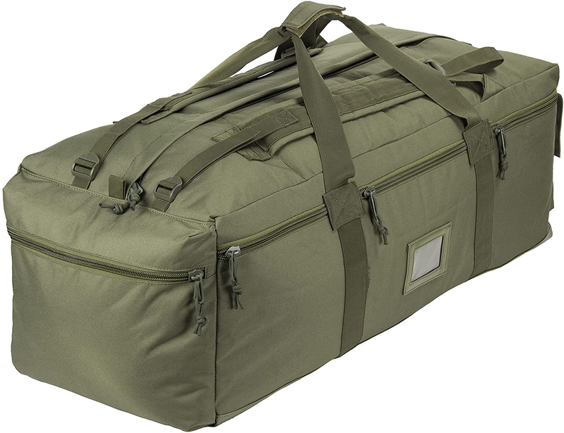 82L Heavy-Duty Tactical Equipment Duffle Bag, Multi-Pocket Large Capacity Storage Gear Bag for Shooting, Hunting & Outdoor Travel