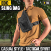 Tactical Concealed Carry Sling Bag, Quick Access Chest Pack for Handgun, Lightweight Concealment Crossbody Bag for Outdoor, Daily EDC & Shooting