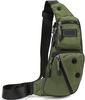 Lightweight Outdoor Sling Chest Bag, Compact Crossbody Shoulder Pack, Multipurpose EDC Sling Bag for Hiking, Cycling, Daily Travel