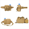 Tactical Utility Waist Bag with Detachable Water Bottle Pouch, Outdoor EDC Hip Fanny Pack, Multi-Pocket Waist Pouch for Hunting, Hiking, Fishing & Daily Use