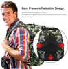 Woodland Camo Tactical Backpack, 20.7L Lightweight MOLLE Daypack, Outdoor Rucksack for Hiking, Camping, Shooting Range & Daily EDC