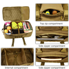 Large Tactical Duffle Bag with Rain Cover, MOLLE Military Travel Gear Bag for Shooting Gym Camping Hunting