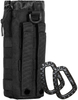 Tactical MOLLE Water Bottle Holder, Drawstring Water Bottle Carrier for 1.5L Bottles, Outdoor Umbrella Storage Pouch
