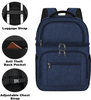 Leakproof Dual Compartment Thermal Cooler Backpack, 12 Hours Cold Retention Insulated Lunch Backpack for Beach, Camping, Office Picnic