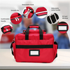 Reflective Large EMT First Aid Responder Bag, Multi-Pocket Empty Medical Organizer for Paramedics, Home Visits & Clinic Use