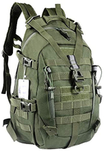 35L Military Tactical Backpack, Large Capacity MOLLE Rucksack, Water Resistant Daypack for Hiking, Camping, Hunting, Tactical Training & Outdoor Survival