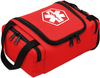 Compact Water Resistant First Responder Medical Bag, Multi Pocket Quick Access Empty EMT Trauma Organizer for Emergency Use