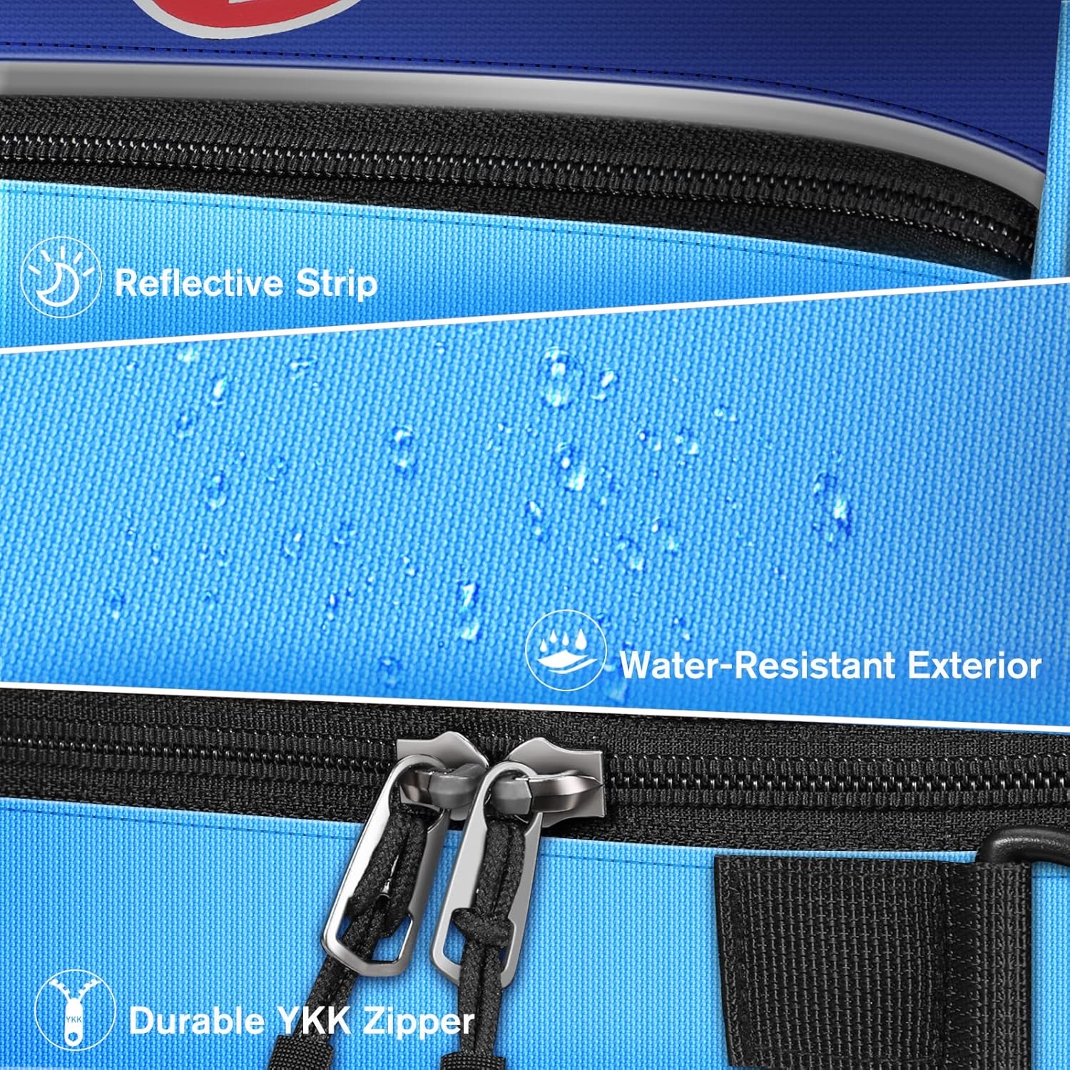 Insulated Insulin Cooler Travel Bag, Compact Diabetic Supply Organizer for Medicine, Insulin Pens and Glucose Meter