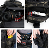 Camouflage Tactical Drop Leg Bag, Multi-Purpose Waterproof Thigh Pack with Adjustable Waist & Thigh Straps, MOLLE Utility Leg Pouch for Motorcycle, Hunting, Fishing Outdoor EDC