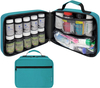 11 Inch Waterproof Medicine Carry Bag, Shockproof Mesh Pocket Travel Pill Organizer for Daily & Outdoor Emergency Use