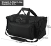 34L Large Tactical Duffle Bag, Water Resistant Heavy Duty Gym Duffel with Detachable Shoulder Strap
