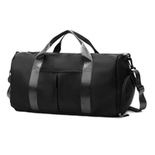 Large Capacity Sports Gym Duffle Bag, Waterproof Travel Overnight Bag with Detachable Shoulder Strap & Separate Shoe Pocket