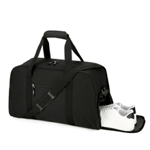 21 Inch Structured Gym & Travel Duffle Bag, Under Seat Carry On Duffel with Luggage Trolley Sleeve & Detachable Shoulder Strap