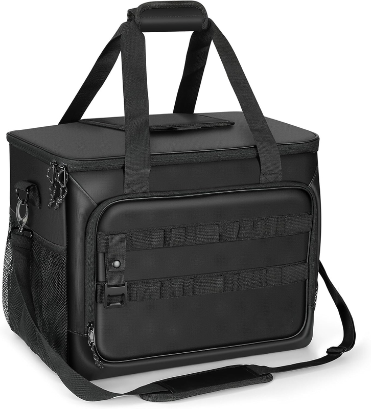 Custom Soft Cooler Bag 30 Cans Collapsible Cooler with Adjustable Shoulder Straps Insulated Cooler Bag