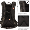 Coyote Brown Tactical Daypack, MOLLE Modular Backpack with Waterproof Rain Cover, Lightweight Outdoor Backpack for Hiking, Shooting Range, Camping & EDC