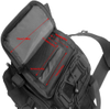 Tactical Sling Chest Bag, Laser Cut MOLLE Crossbody Shoulder Pack for Shooting Hiking EDC Fishing