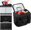 30L Large Capacity Insulated Cooler Bag, Leakproof PEVA Liner Portable Soft Cooler with Bottle Opener & Multi Pockets for Outdoor Camping Beach Picnic