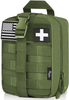 Rip-Away MOLLE Tactical Medical Pouch, Empty EMT First Aid Trauma Kit Bag for Hunting, Hiking & Vehicle Emergency