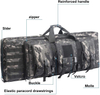 Camouflage Tactical Rifle Case, 38.2 Inch Water Resistant Long Gun Bag with Multiple Magazine Pouches, MOLLE Firearm Transport Bag for Shooting Range, Hunting & Outdoor