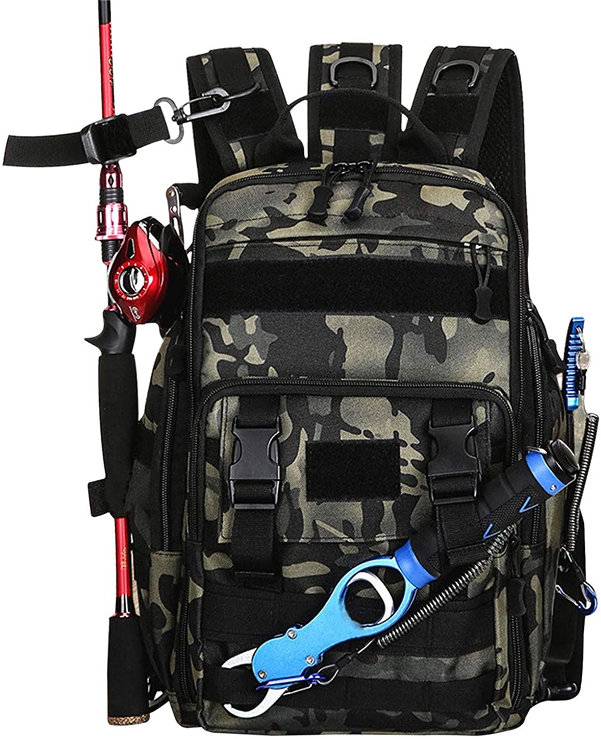 Compact Tactical Sling Chest Pack, MOLLE Crossbody Shoulder Backpack, Lightweight EDC Sling Bag for Hiking, Cycling, Shooting, Camping & Daily Outdoor Carry