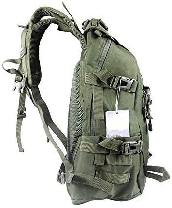 35L Military Tactical Backpack, Large Capacity MOLLE Rucksack, Water Resistant Daypack for Hiking, Camping, Hunting, Tactical Training & Outdoor Survival