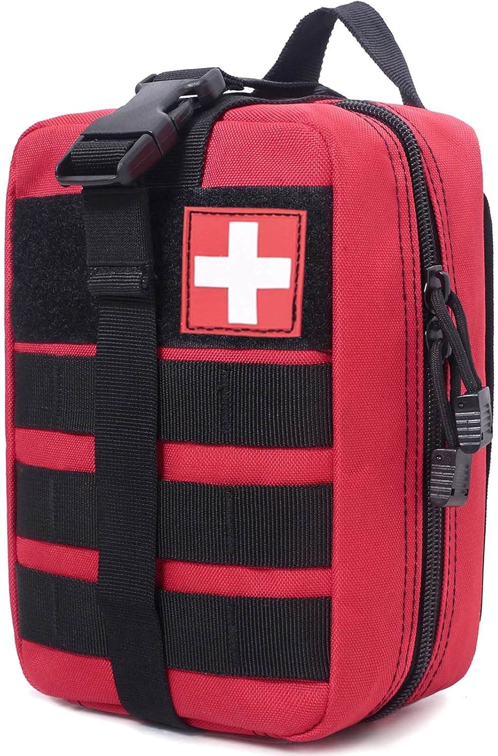 Molle Pouch, Sturdy 600D Nylon Tactical Medical Pouch,Rip-Away EMT First Aid Pou