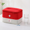 Lockable Family Medication Storage Bag, Large Capacity Empty First Aid Bag with Hand Handle for Household & Travel Use