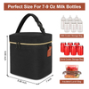 8.5L Insulated Breast Milk Cooler Bag, Waterproof Leakproof Mini Thermal Bag for Baby Bottles, Drinks & Daily Lunch