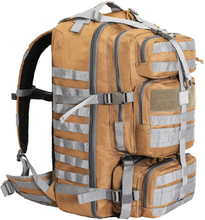 60L Tactical Backpack, Heavy Duty Large Capacity Military Rucksack with MOLLE Webbing, Waterproof Outdoor Backpack for Hiking, Camping, Hunting, Survival & Travel