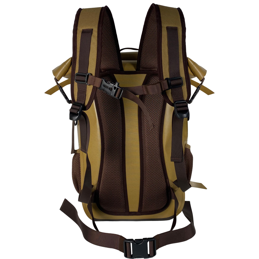 40L TPU Waterproof Roll-Top Backpack with Welded Seams
