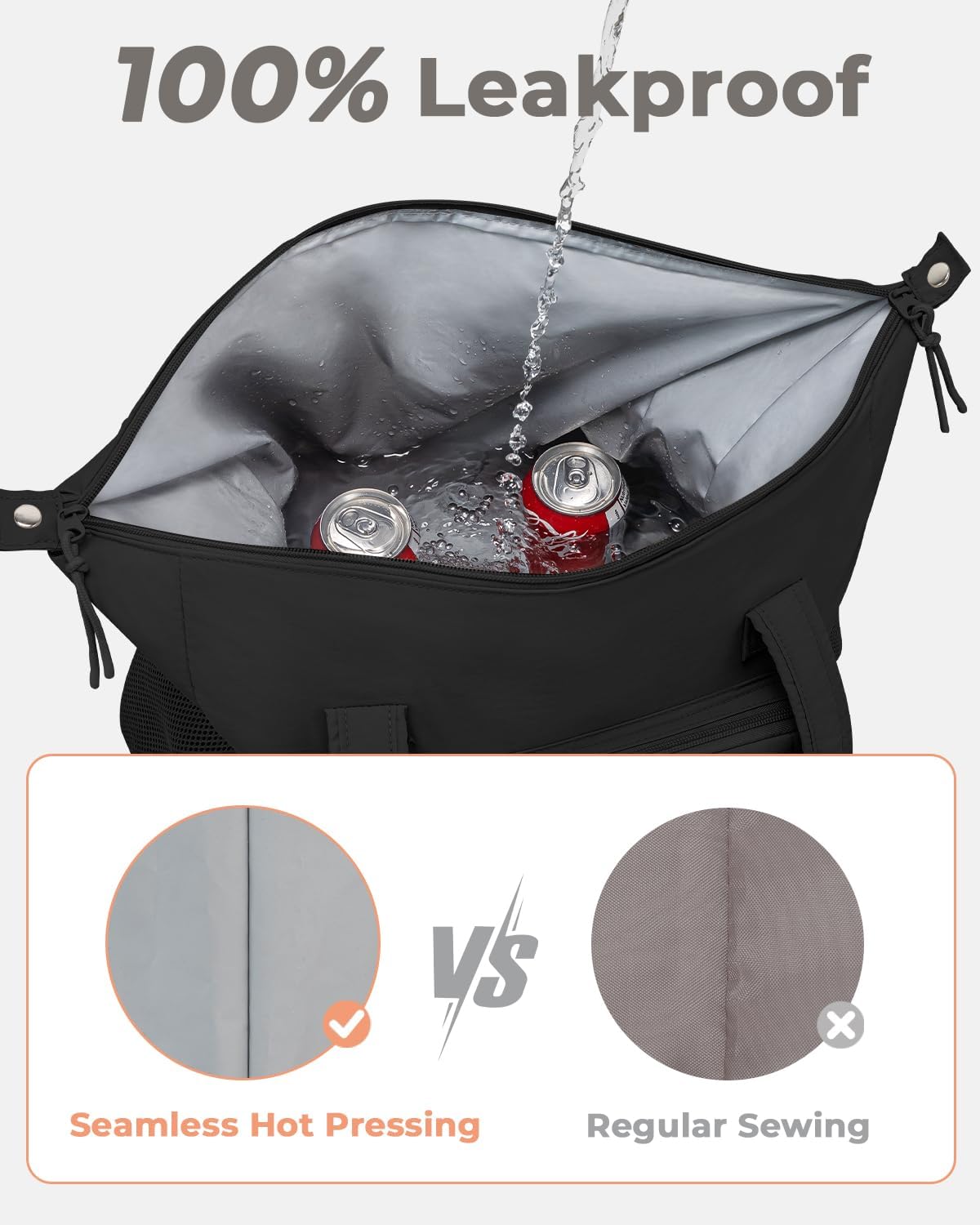 35-Can Insulated Cooler Tote Bag