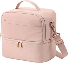 Dual-Compartment Insulated Lunch Cooler Bag