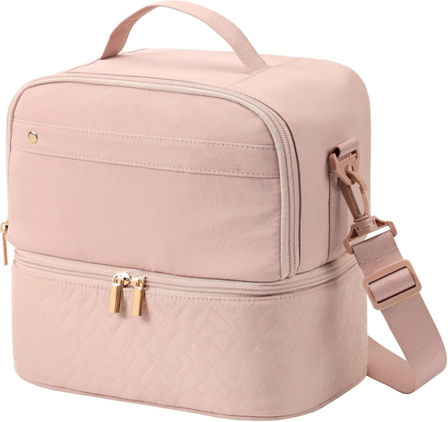 Dual-Compartment Insulated Lunch Cooler Bag
