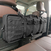42 Inch Double Rifle Soft Bag, Water Resistant Molle Tactical Long Gun Case with Triple Mag Pouches for Hunting Shooting Transport