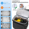 25L Dual Layer Cooler Backpack, Seamless Leakproof Insulated Thermal Backpack with 12 Hours Cold Retention for Outdoor Camping Fishing Beach Picnic