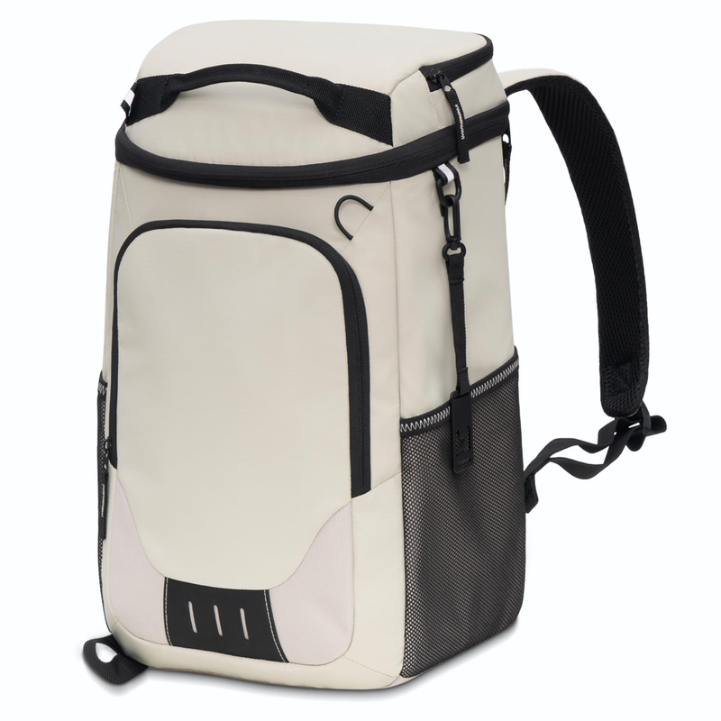 2 Compartment Insulated Cooler Backpack, 5.55 Gallon Holds 33 Cans, 20+ Hours Cold Retention Waterproof Thermal Backpack for Outdoor Camping Fishing Beach