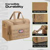 Tactical Shooting Range Bag, Multi-Size Gun Duffle Bag with Detachable Handgun Pouches, MOLLE Shooting Gear Storage Bag for Range Training, Hunting & Outdoor Transport