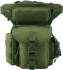 Tactical Drop Leg Pouch, Multi-Pocket Utility Thigh Bag with Adjustable Waist Belt, MOLLE EDC Leg Pack for Hunting, Fishing, Motorcycle, Outdoor Adventures