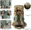 2-in-1 Detachable Modular Tactical Backpack System, Multicam Combo Pack with Main Rucksack, Assault Daypack & 3L Hydration Bladder, MOLLE Backpack for Field Expedition, Hiking & Survival